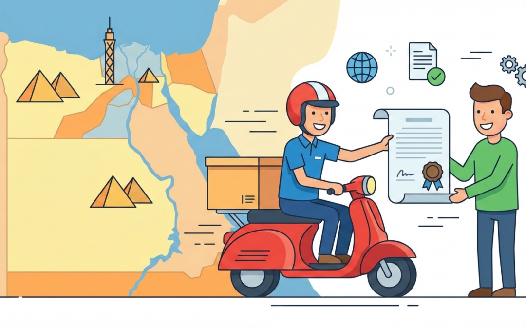 Comprehensive Coverage Across Egypt with Mail Delivery Service