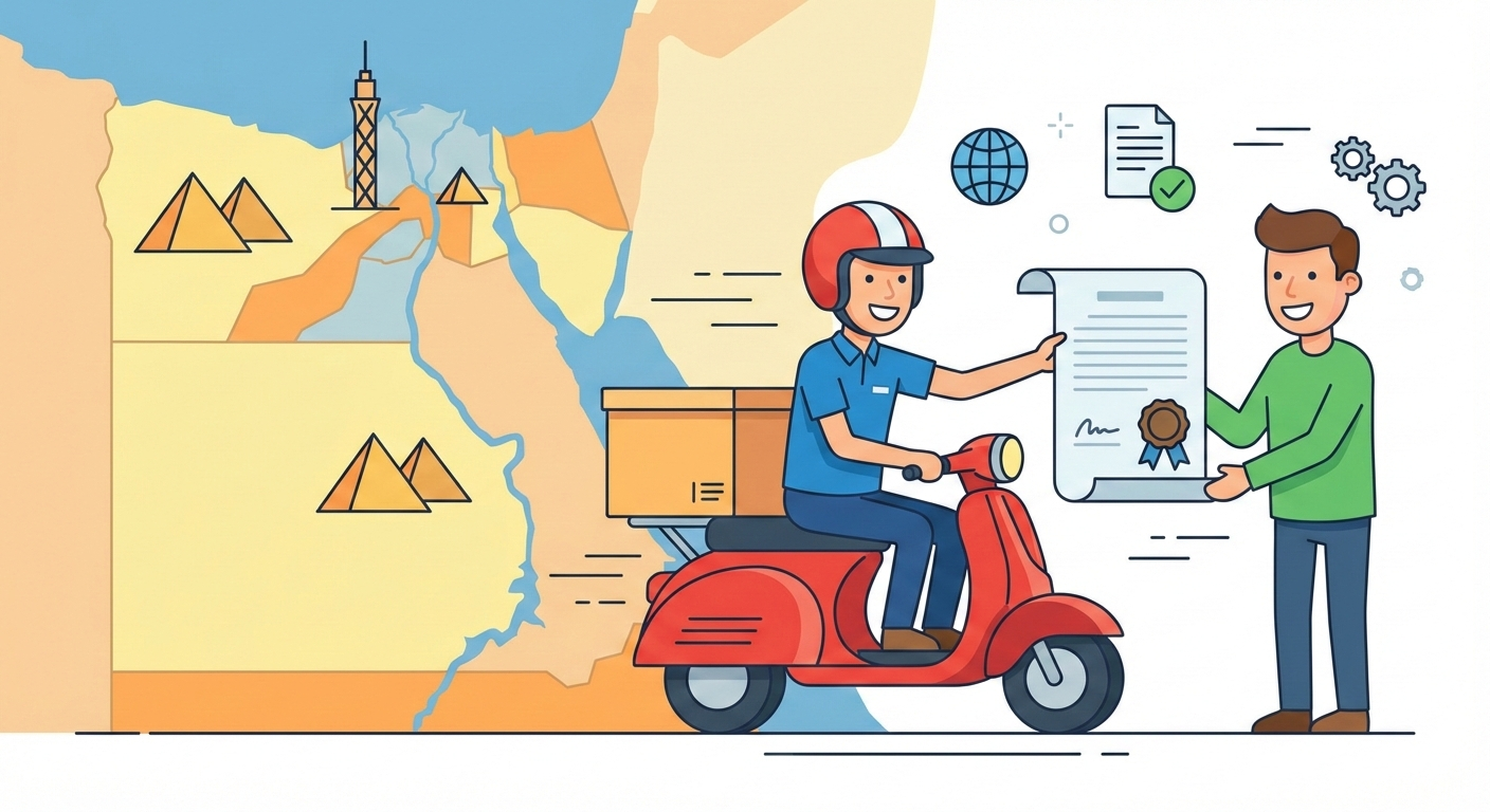 Comprehensive Coverage Across Egypt with Mail Delivery Service